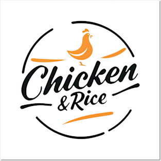 Chicken and Rice Posters and Art